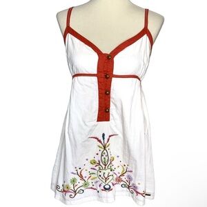 ROXY white tank top